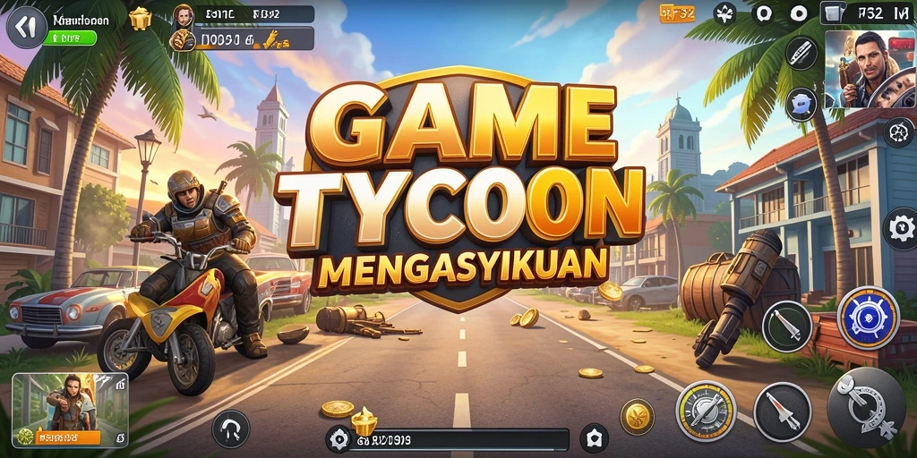 Screenshot menunjukkan gameplay seru dan strategi dalam F32.