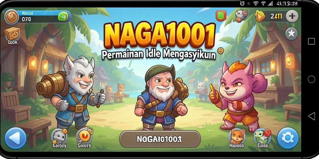 Tampilan gameplay NAGA1001 yang memukau dan menenangkan.