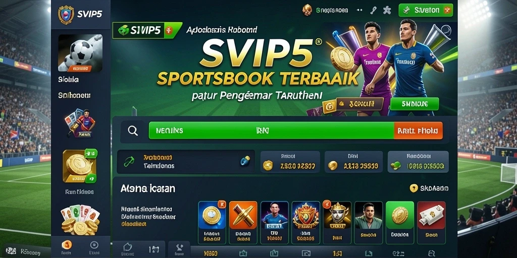 Tampilan gameplay SVIP5 yang menarik dengan berbagai pilihan taruhan.
