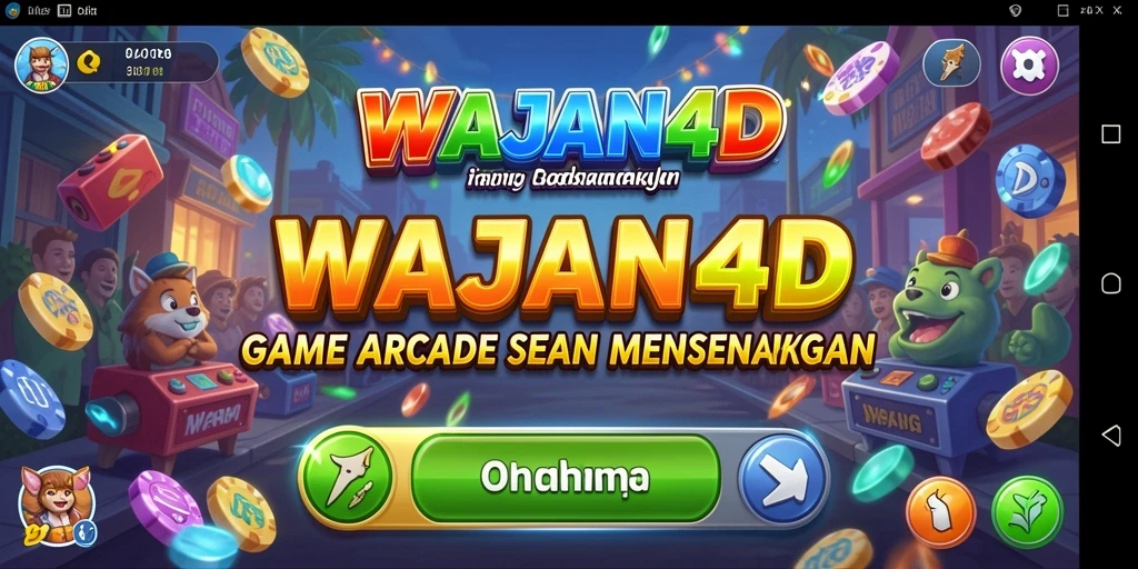 Screenshot gameplay WAJAN4D yang menampilkan aksi seru di dalam game Arcade.